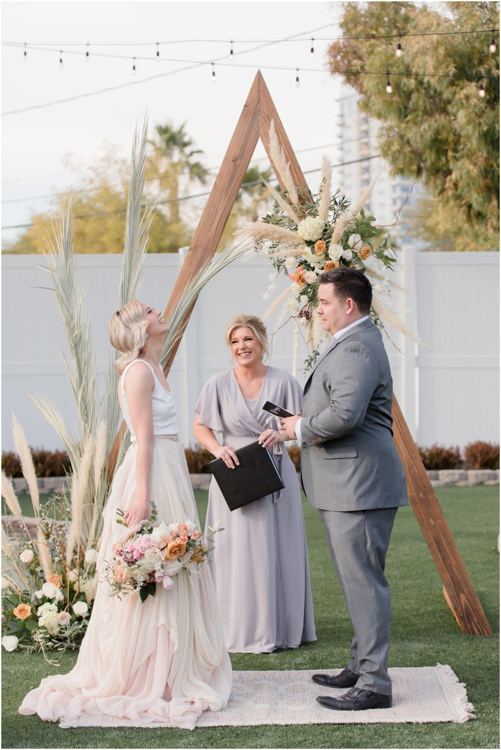 Unique Outdoor Wedding Arch 