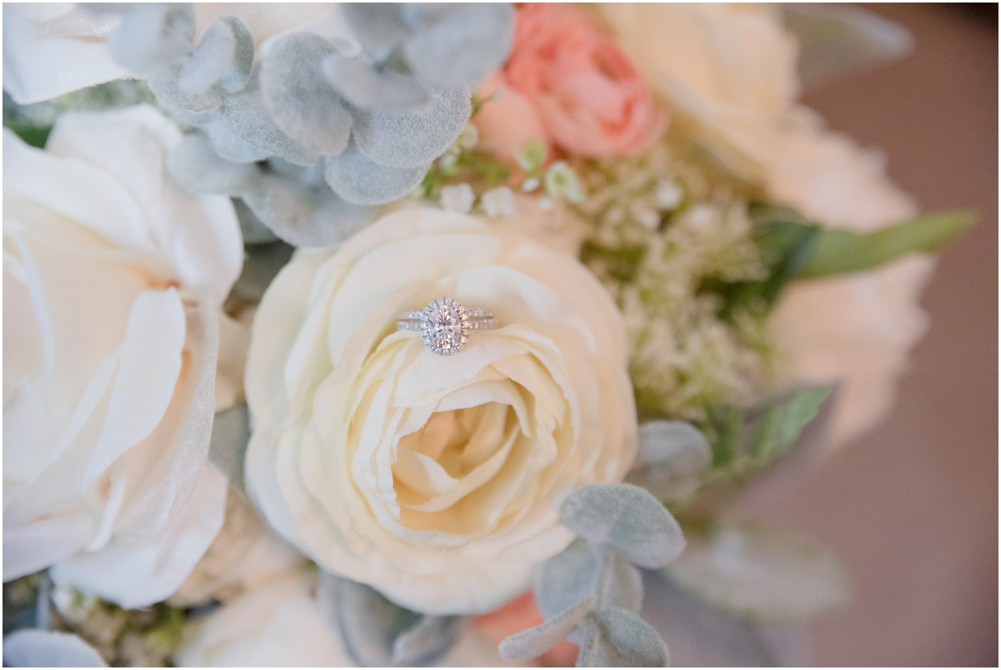 Oval Diamond Wedding Ring