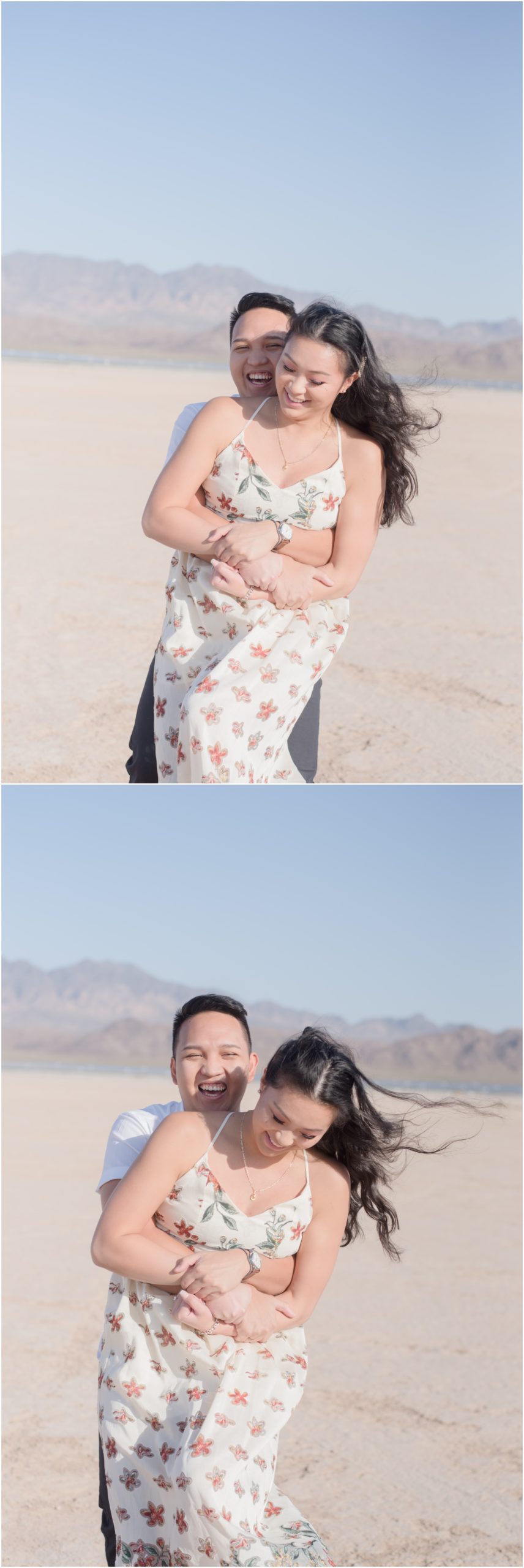 Desert Engagement Photo shoot 